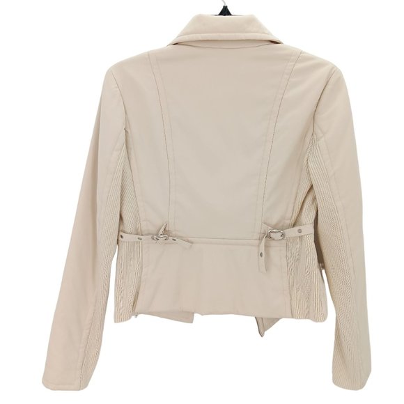 BCBGMAXAZRIA CREAM  XS JACKET - Picture 2 of 16